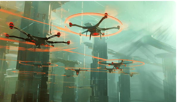 Inside the Secretive World of Autonomous Drone Swarms